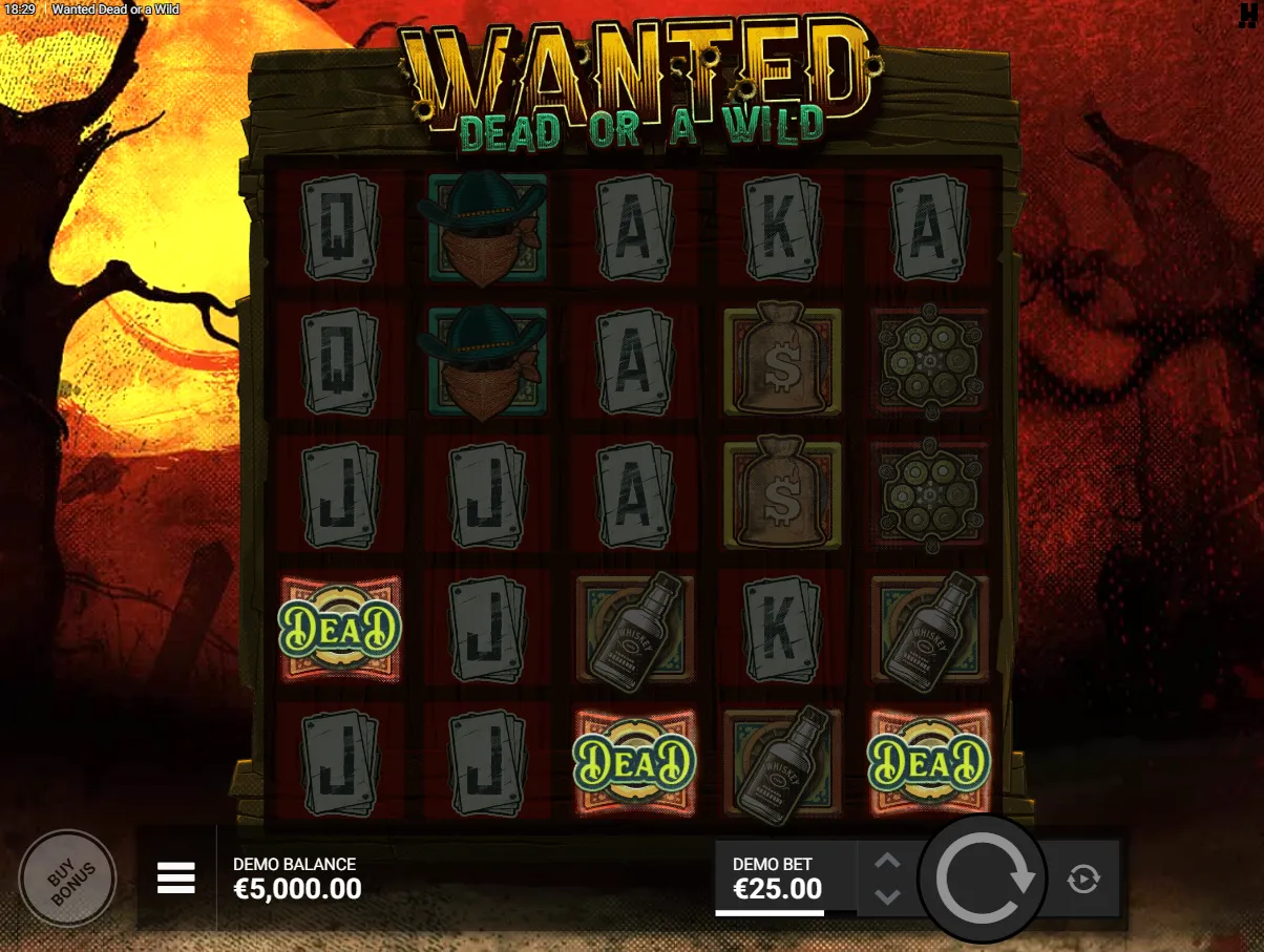 Wanted Dead or a Wild demo